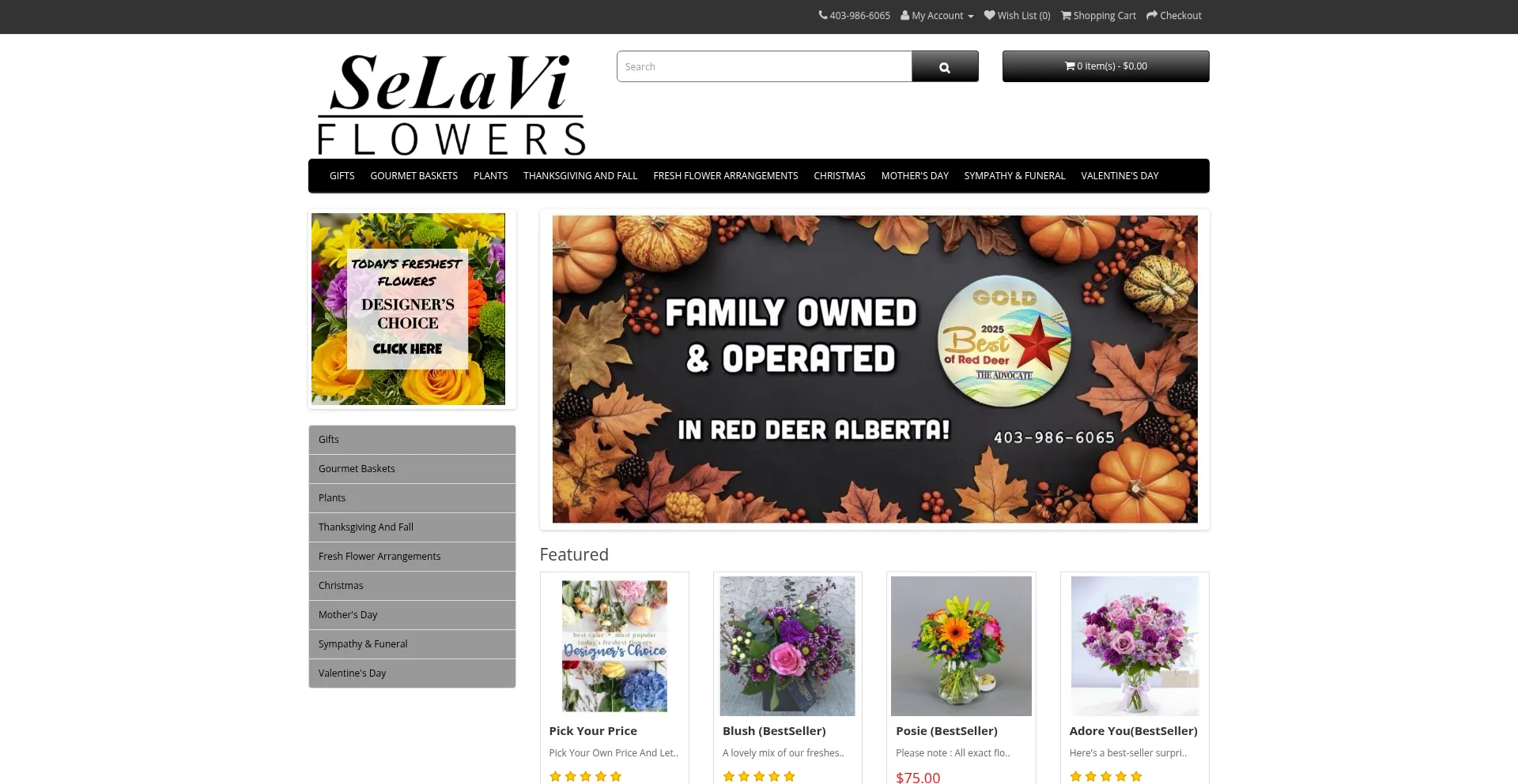 Selaviflowers.ca é Seguro e Confiável?