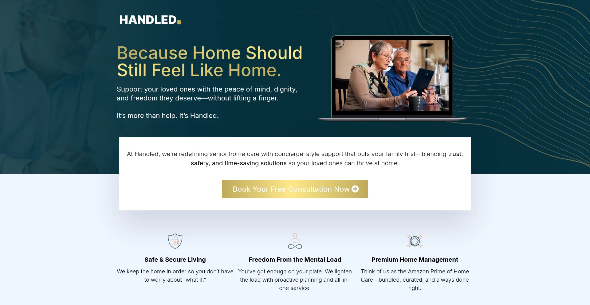 Seniorserviceshandled.com é Seguro e Confiável?