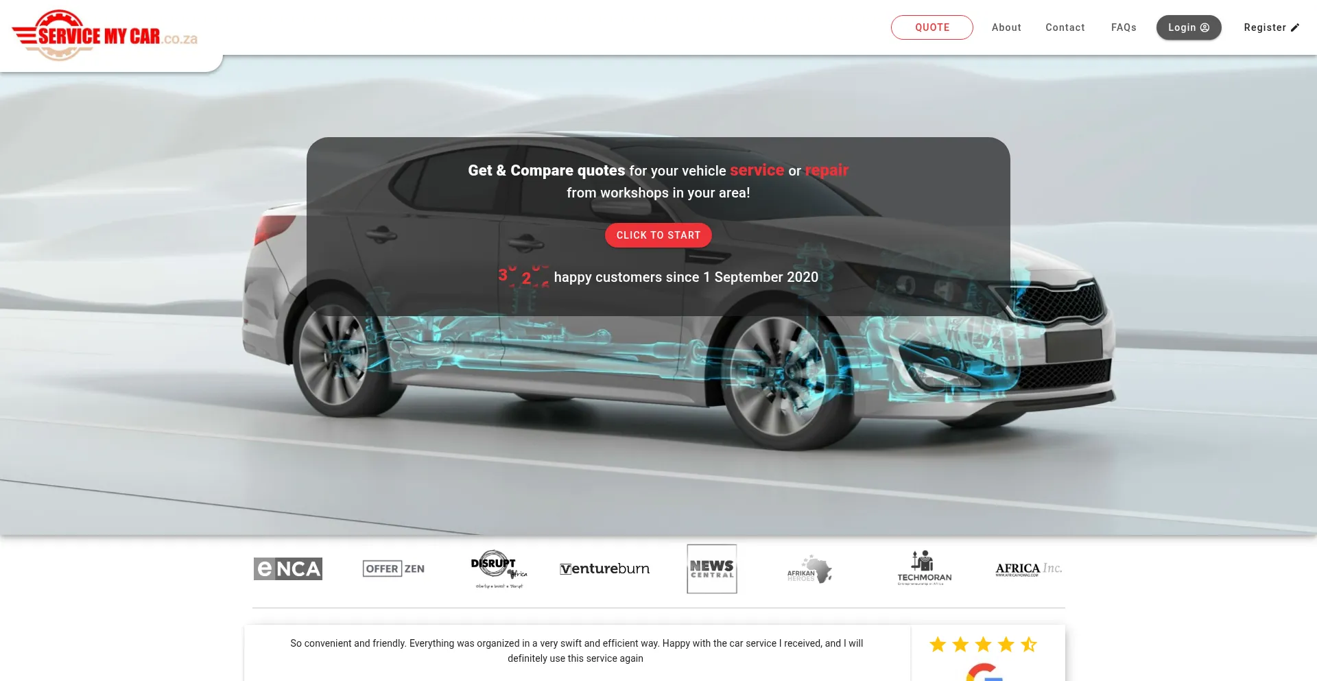 Servicemycar.co.za é Seguro e Confiável?