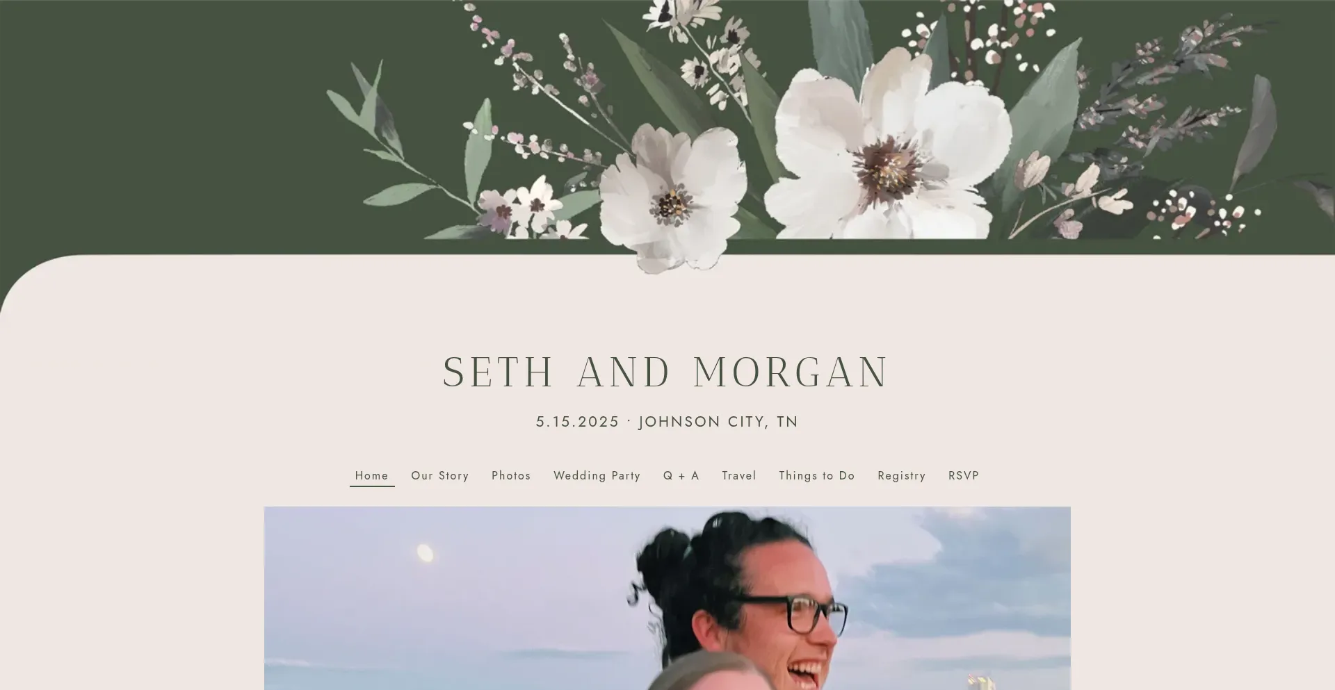 Website screenshot of Sethnmorgan.com