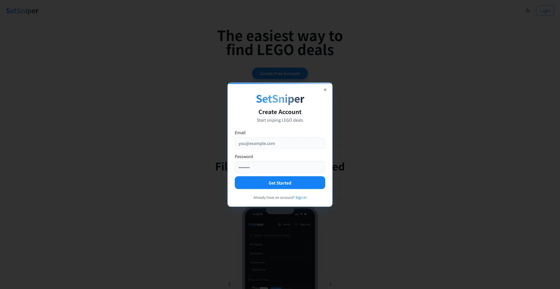 Setsniper.net