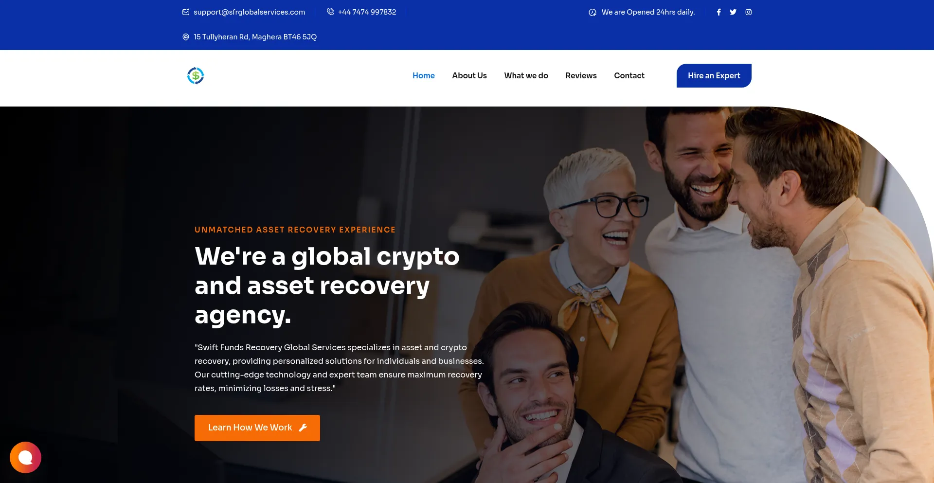 Sfrglobalservices.com é Seguro e Confiável?