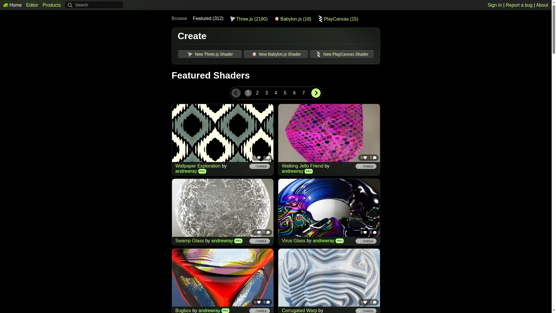 Shaderfrog.com