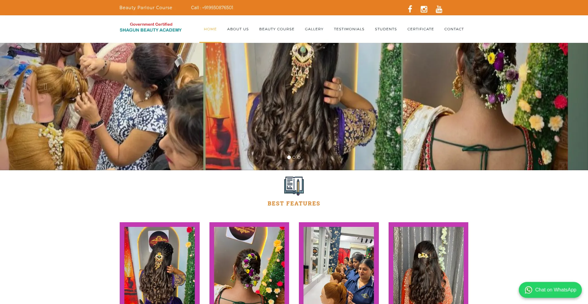 Shagunbeautyacademy.com