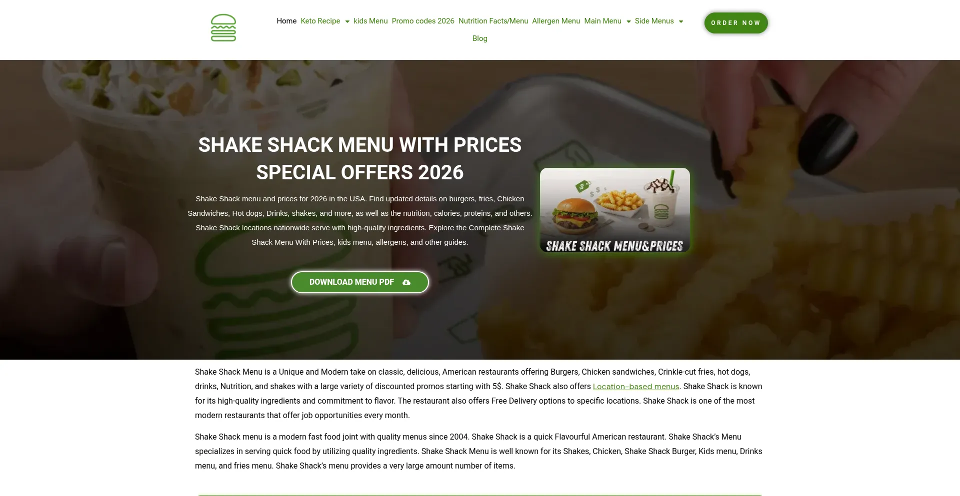 Shakeshacksmenus.com