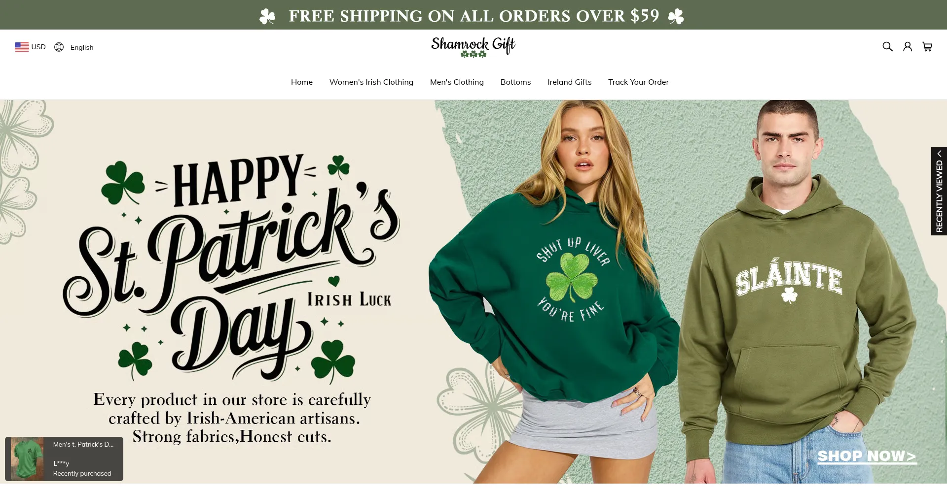 Shamrockgiftusa.com