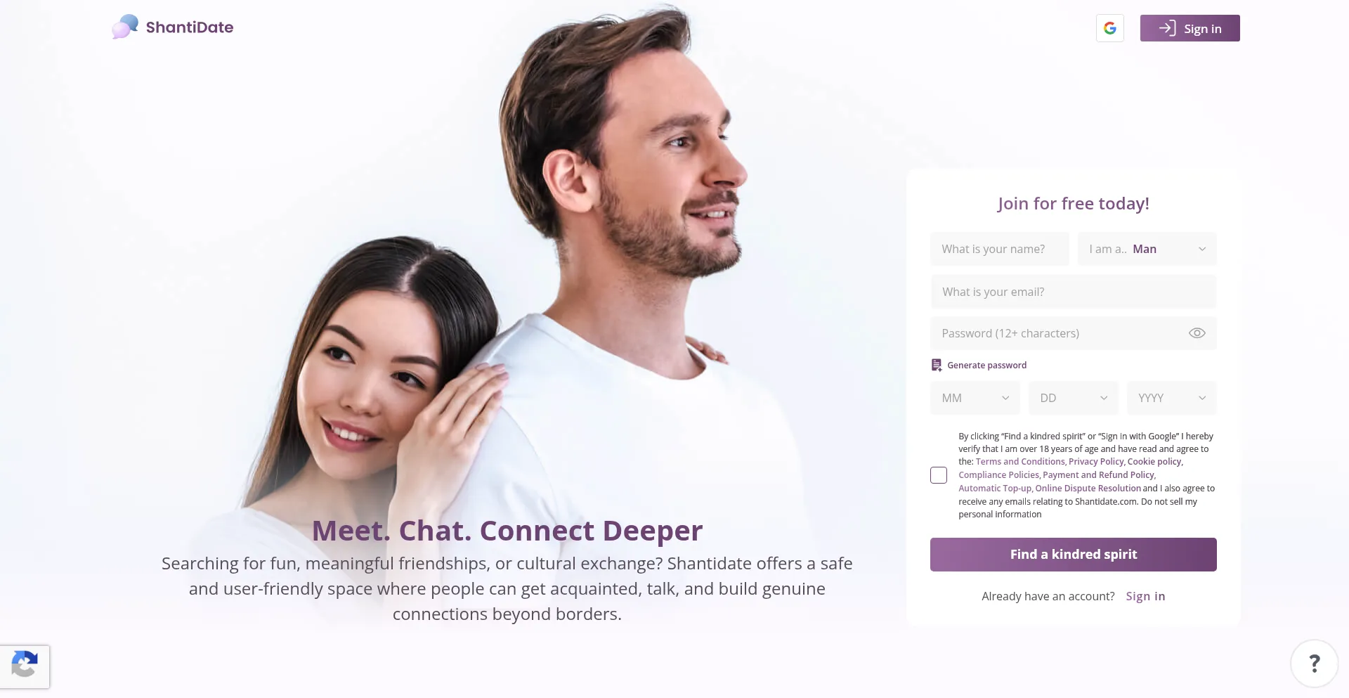 Shantidate.com
