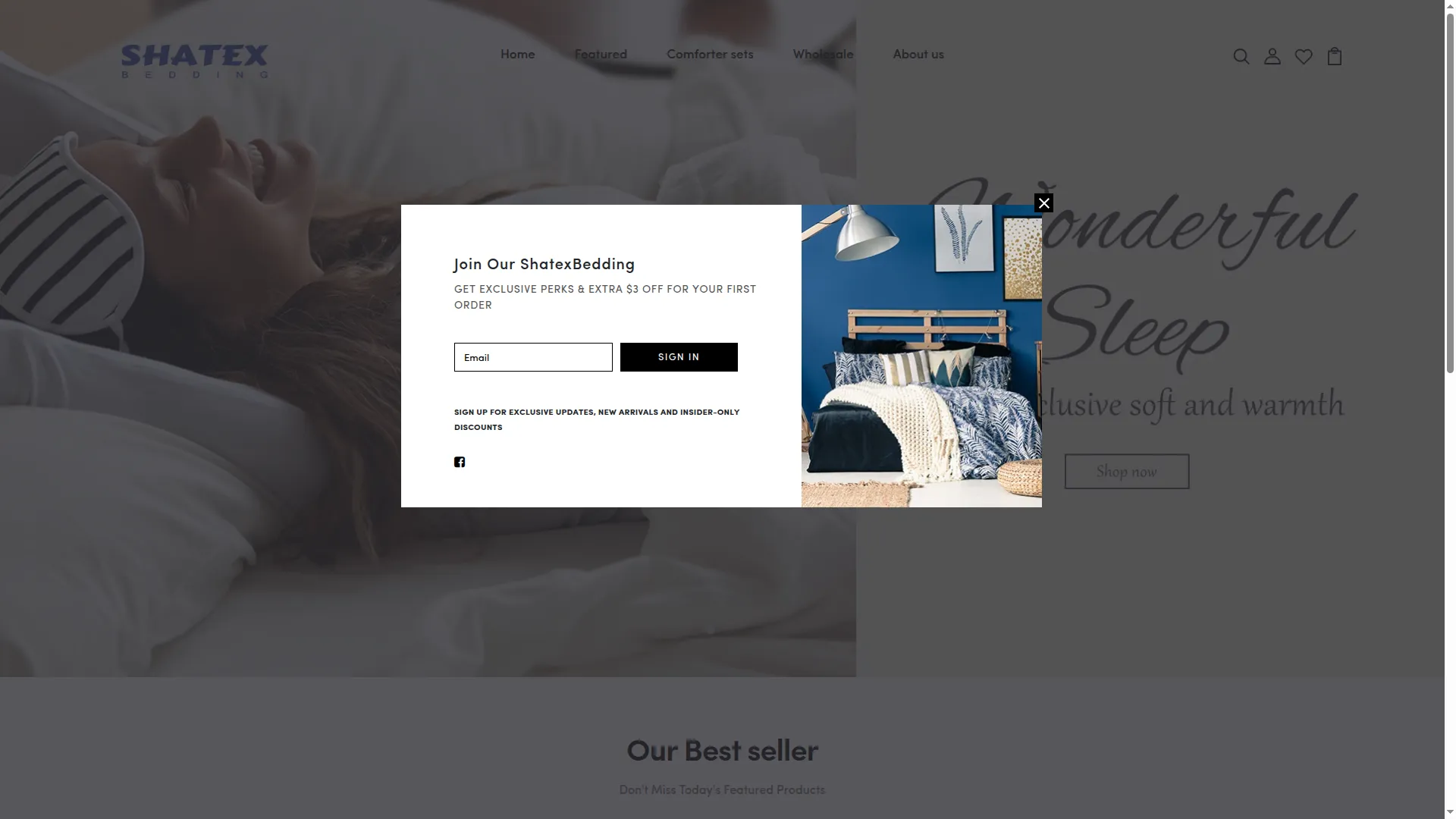 Shatexbedding.com