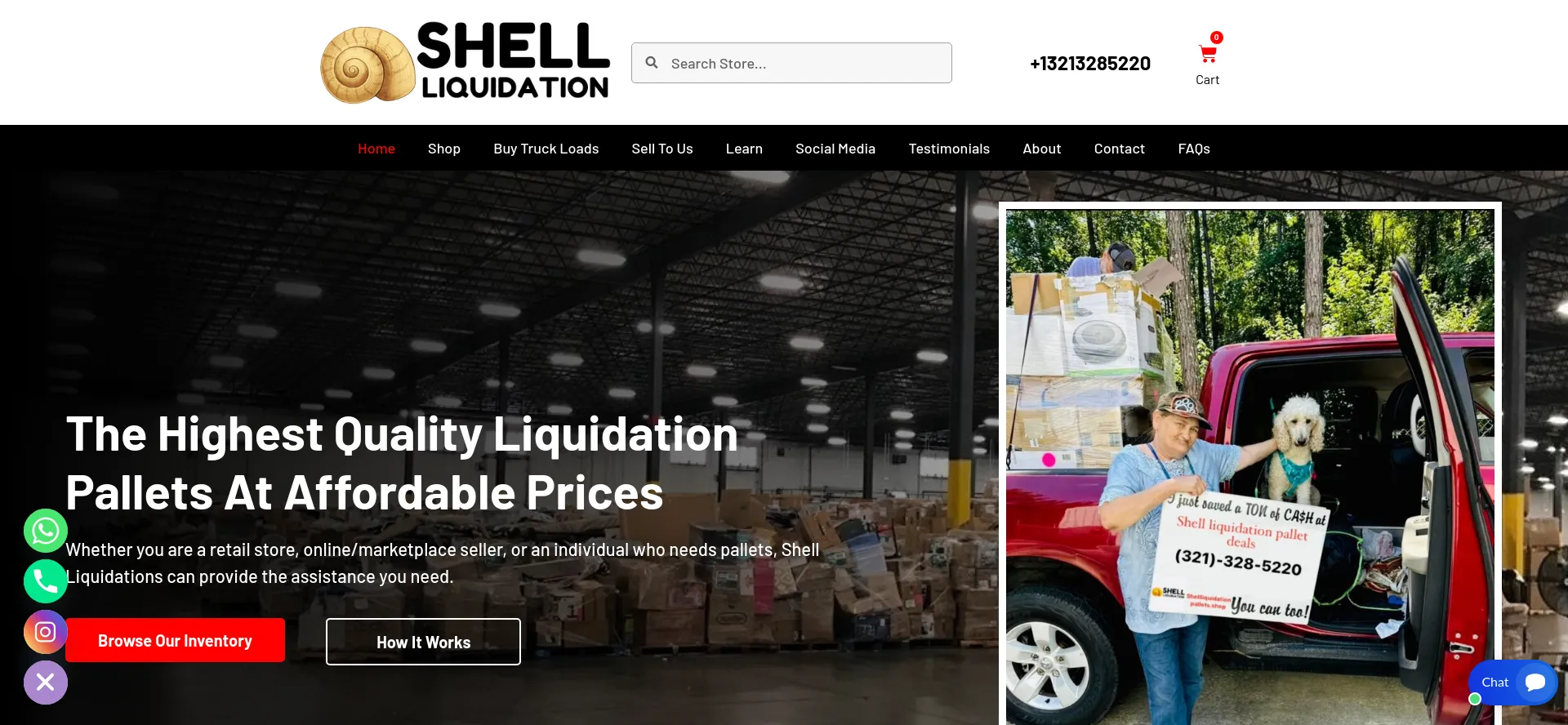 Shellliquidationpallets.shop