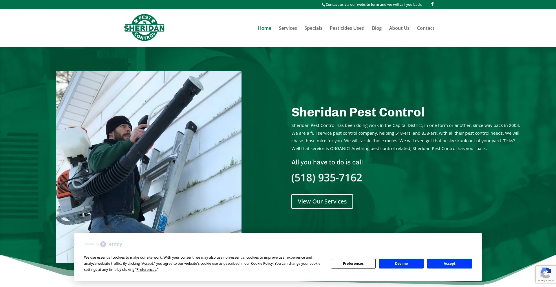 Sheridanpest.com é Seguro e Confiável?