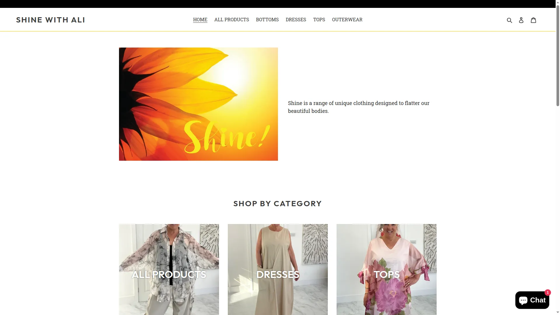 Shinewithali.co.uk