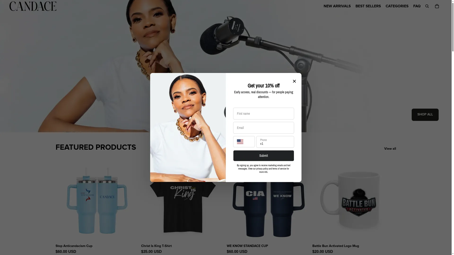 Shop.candaceowens.com