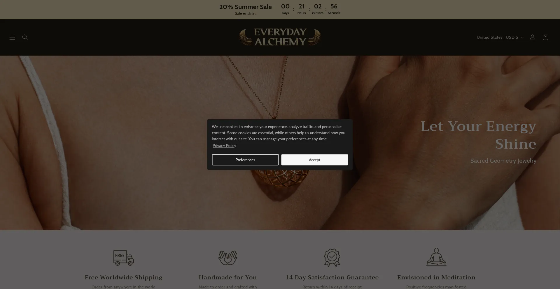 Shop.everydayalchemy.one é Seguro e Confiável?