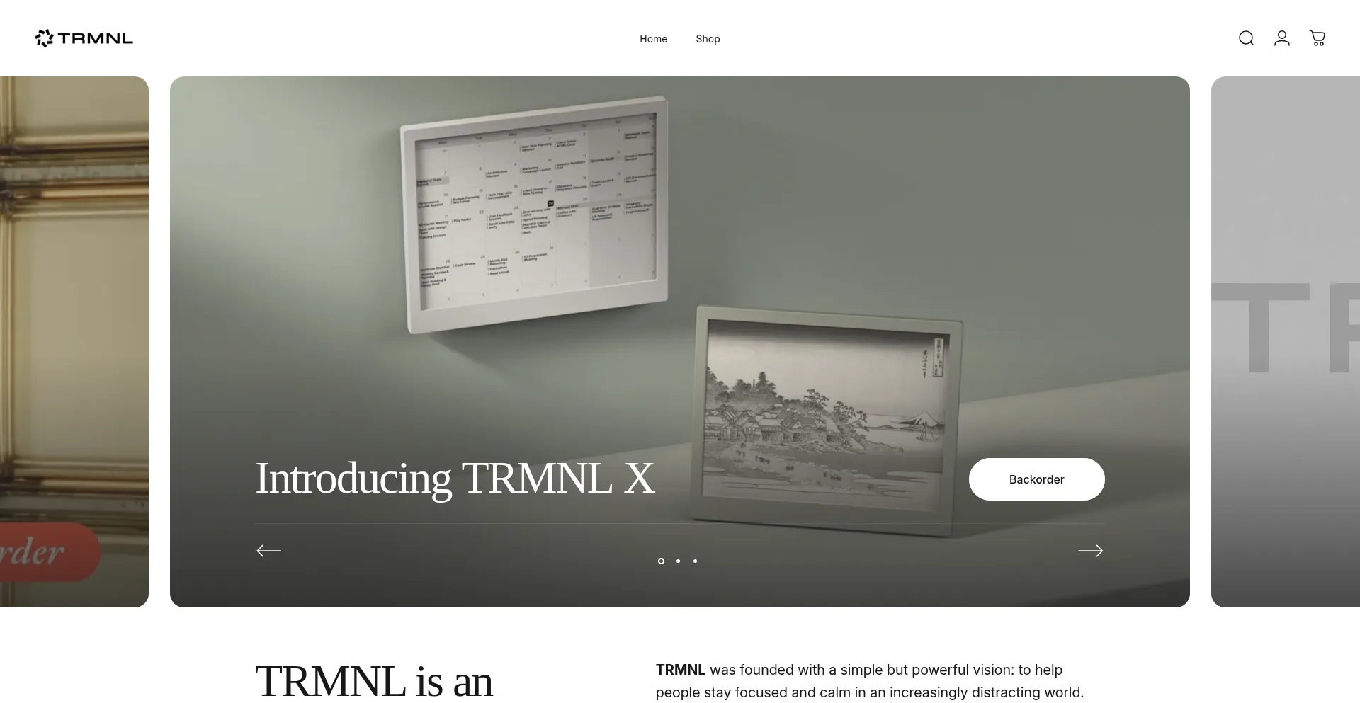 Shop.trmnl.com
