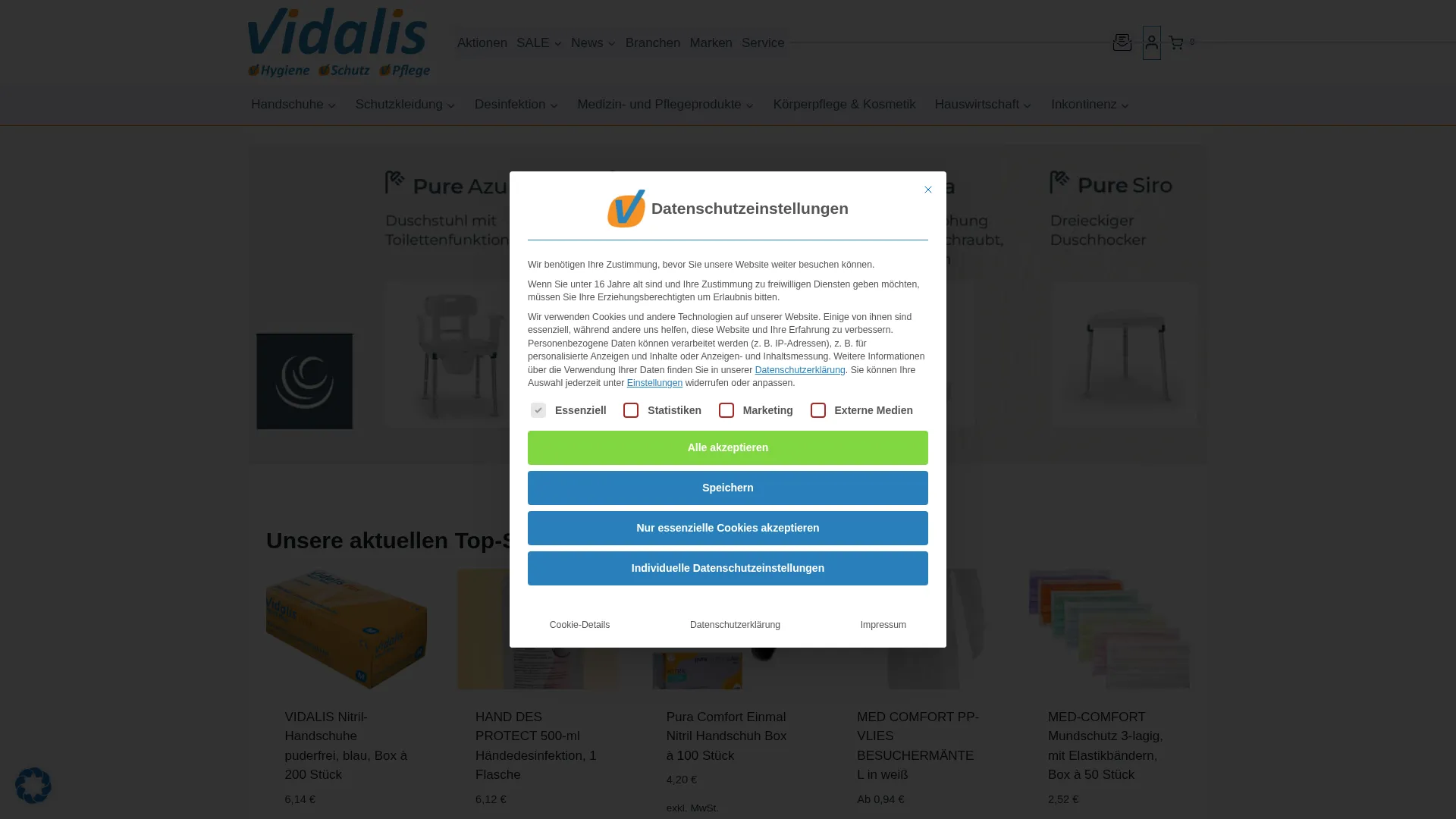 Shop.vidalis.de