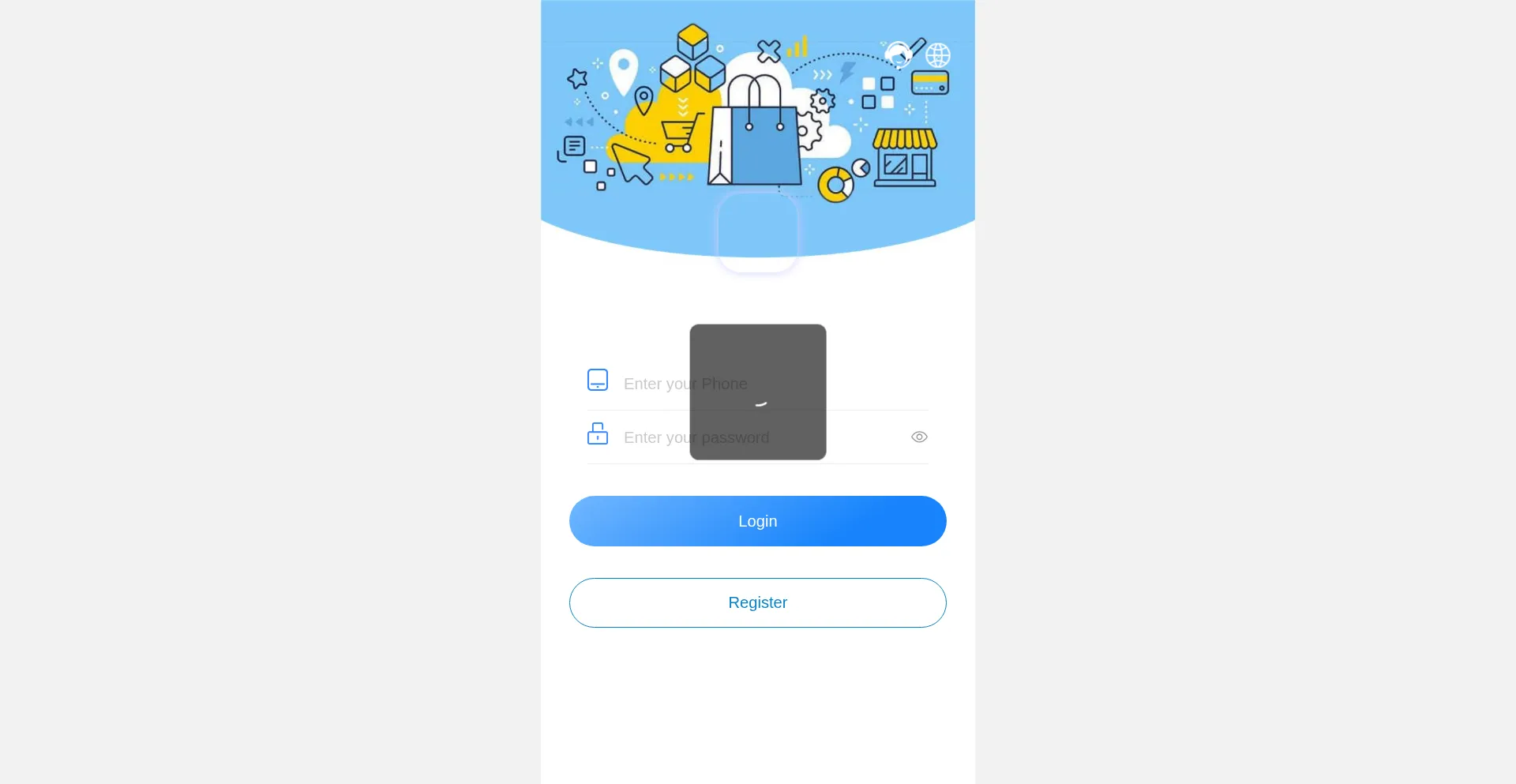 Website screenshot of Shop806.vip