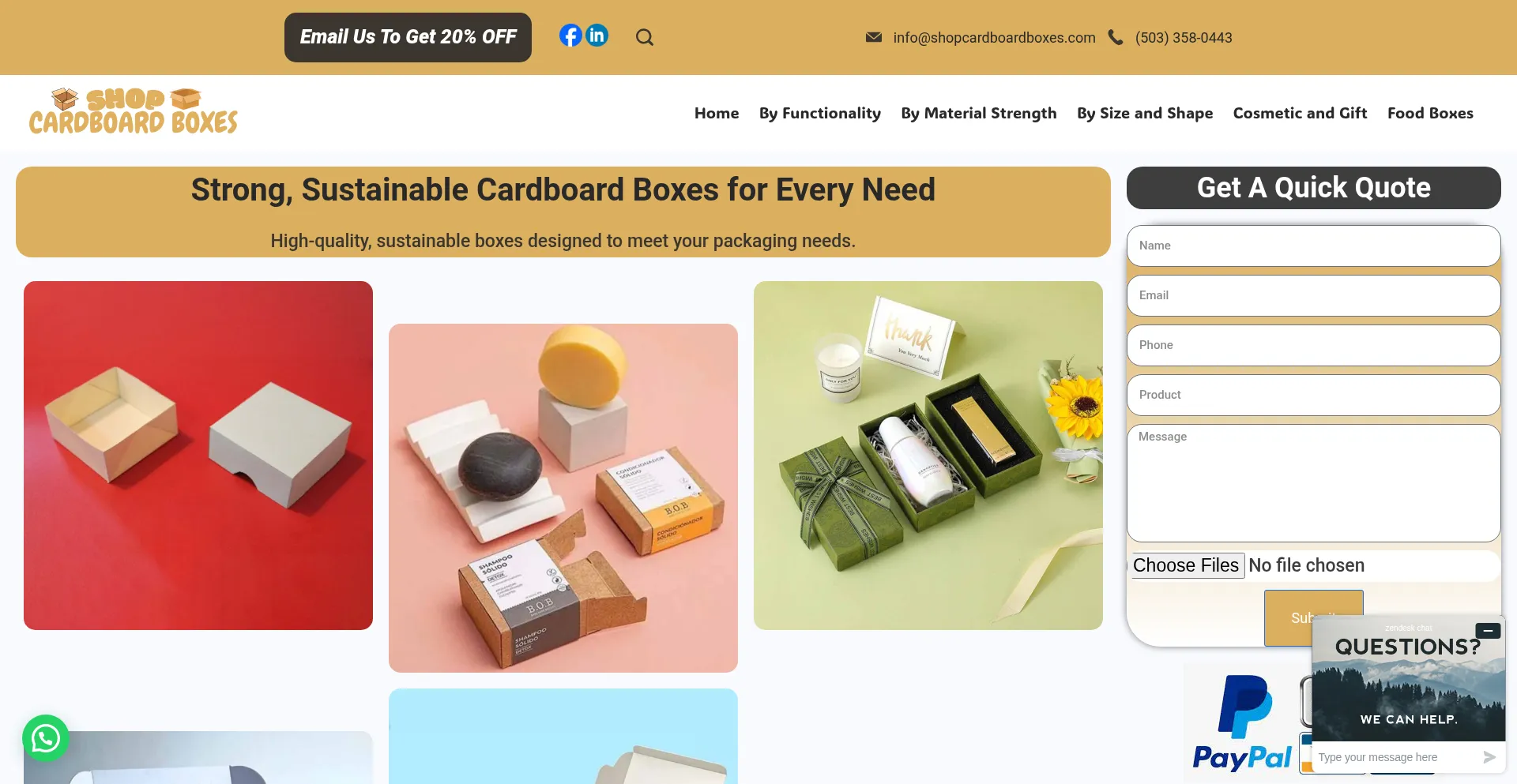 Shopcardboardboxes.com