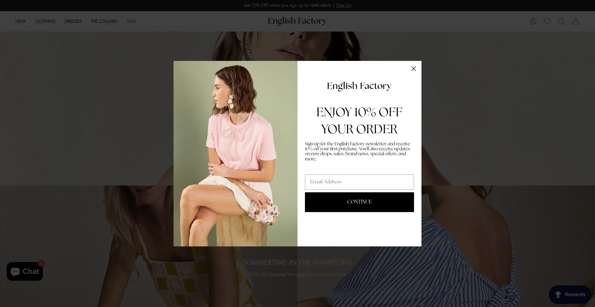 Website screenshot of Shopenglishfactory.com