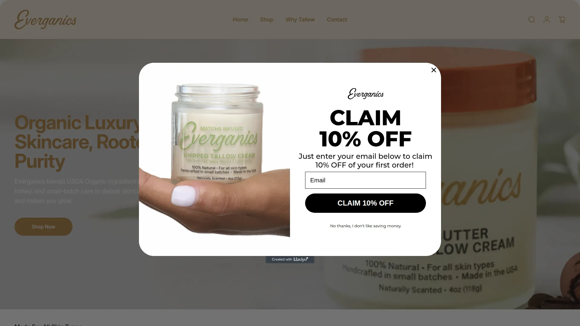Shopeverganics.com
