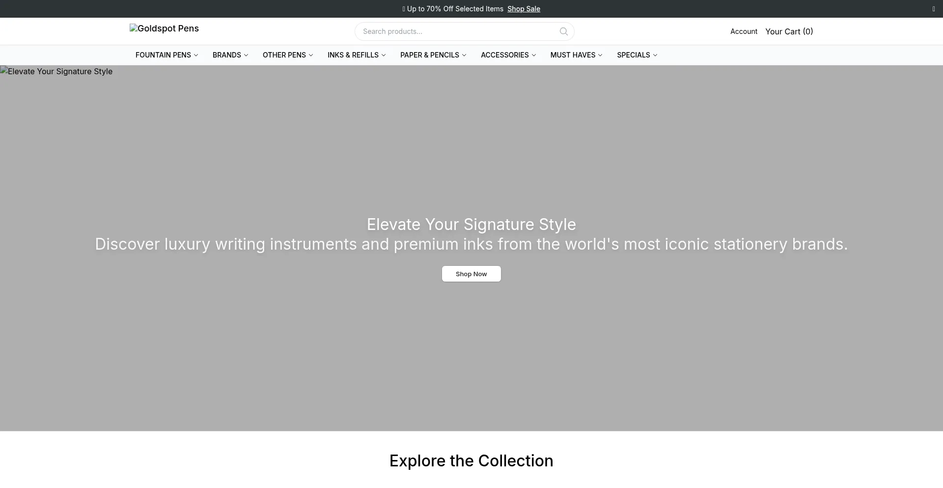 Shopgoldspotpens.shop