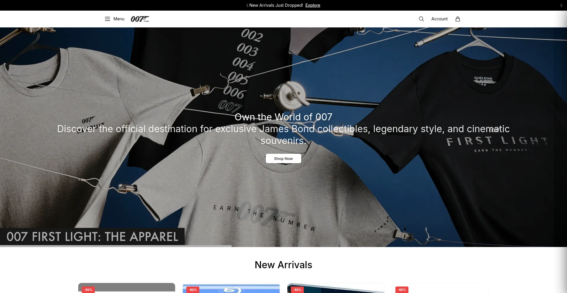 Shopjamesbond.shop