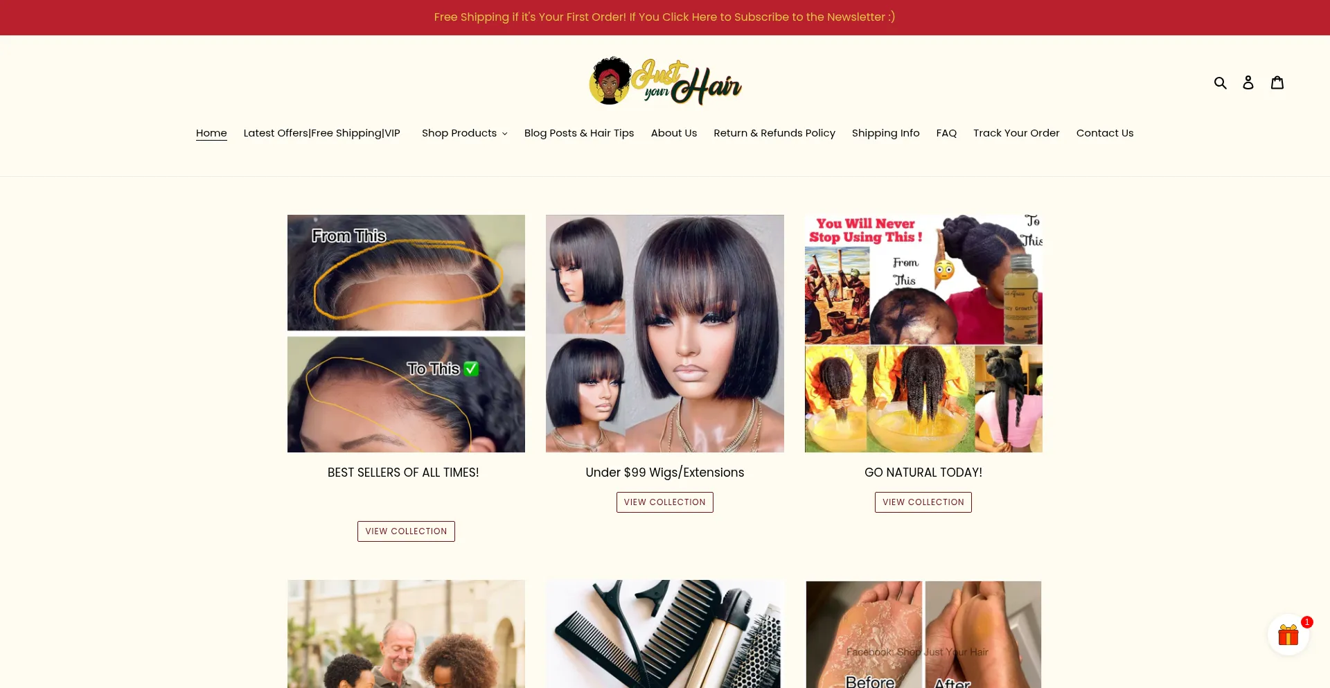 Shopjustyourhair.com é Seguro e Confiável?