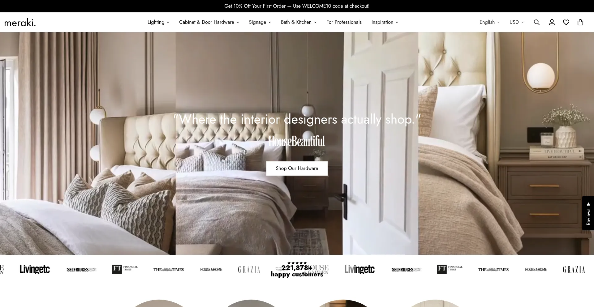 Shopmeraki.co Screenshot