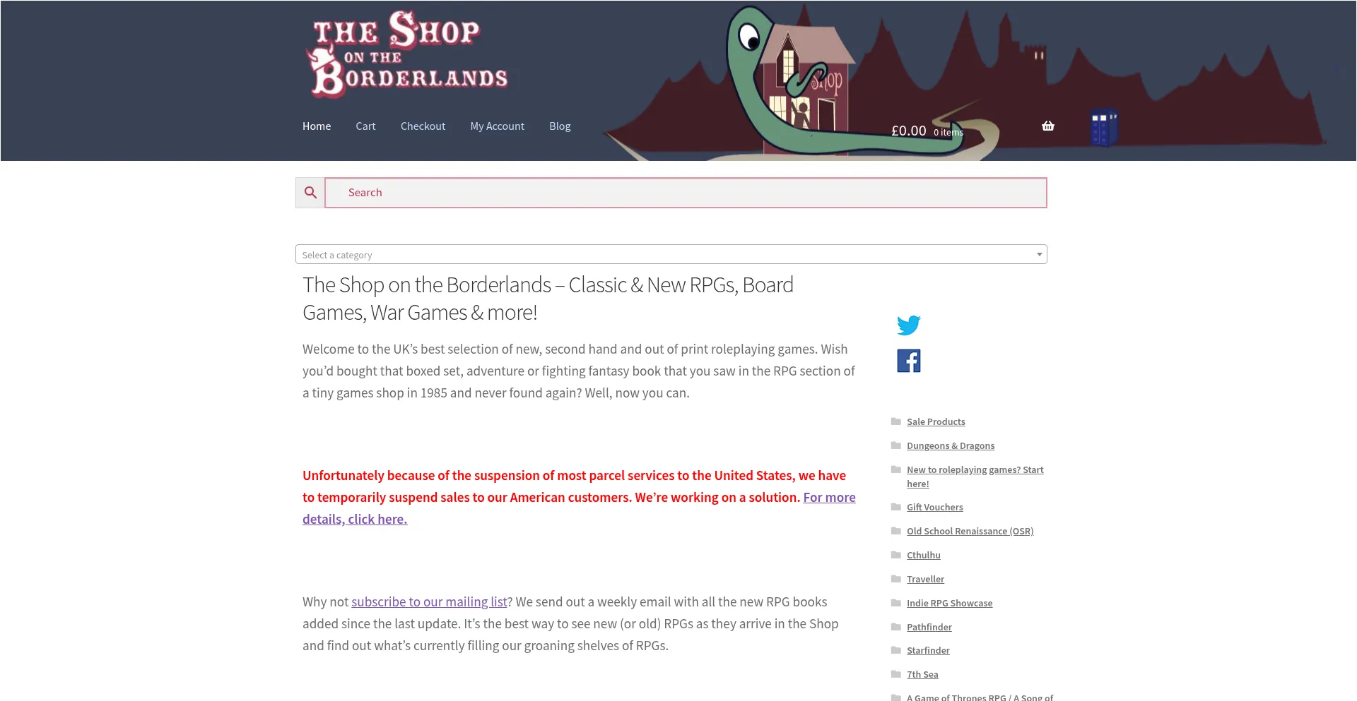 Shopontheborderlands.co.uk é Seguro e Confiável?
