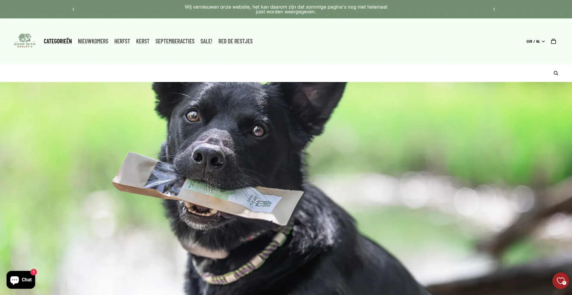 Shopwithmarleys.com Screenshot