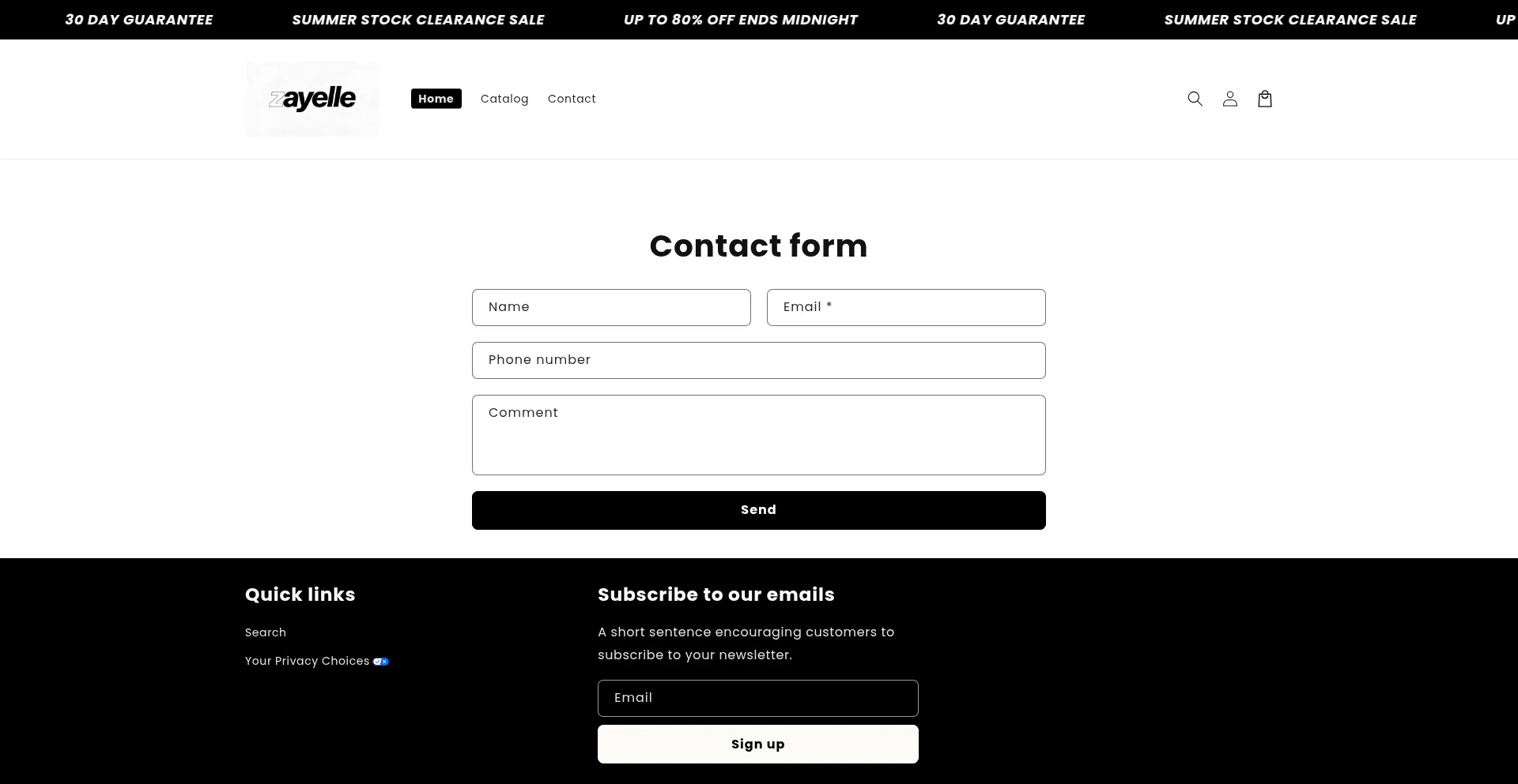 Shopzayelle.com