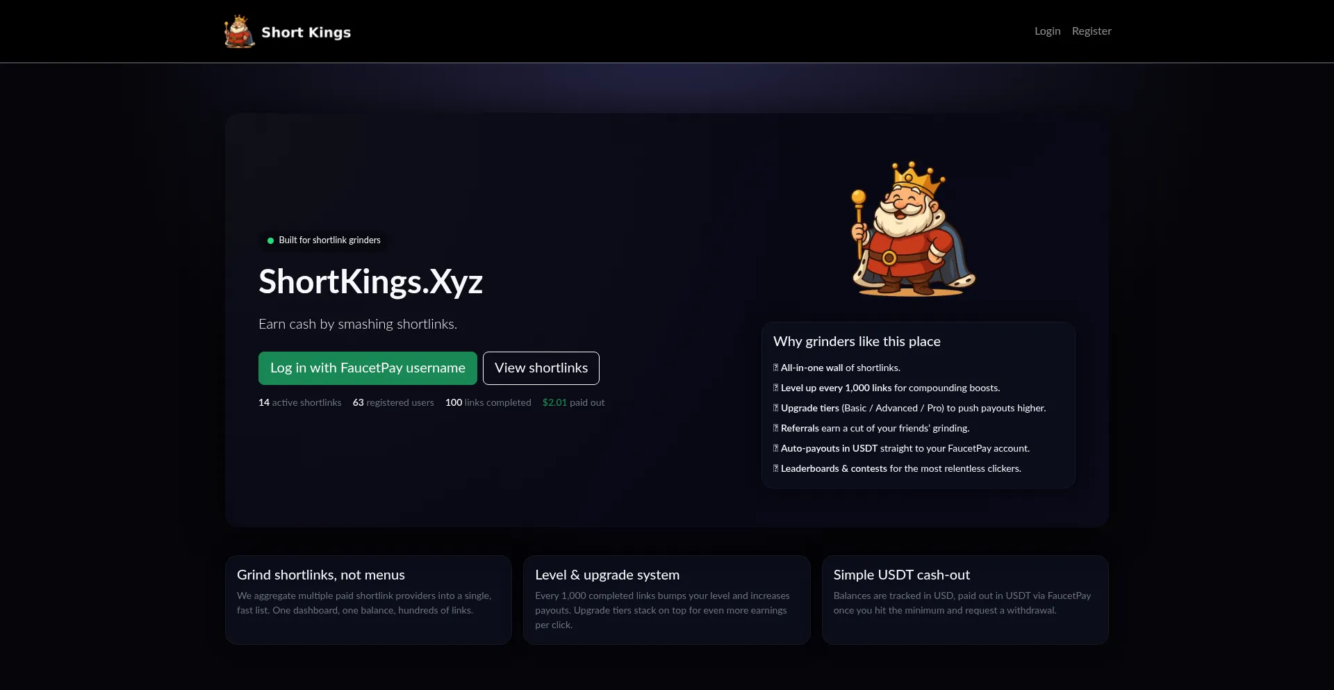 Shortkings.xyz