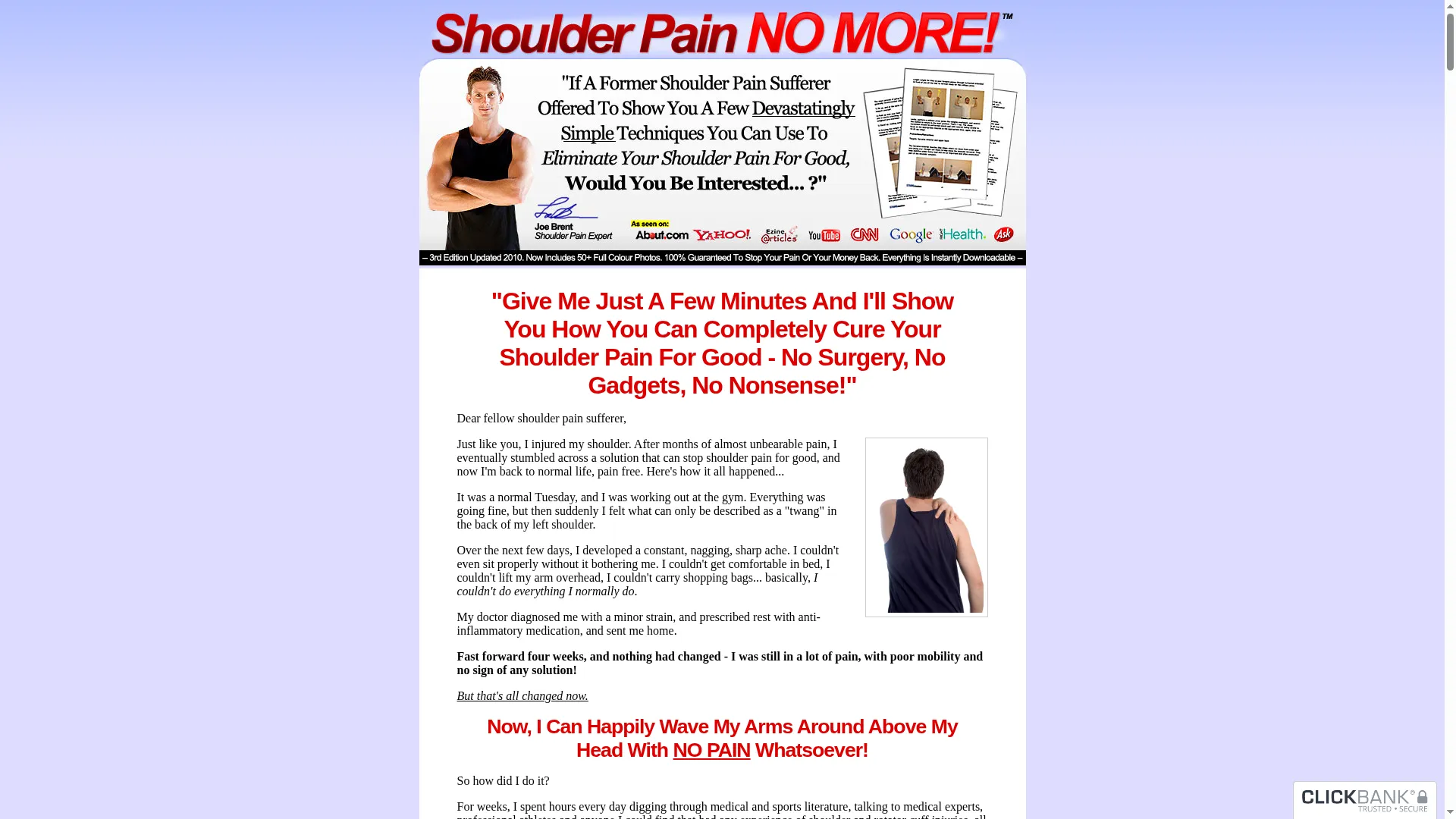 Shoulderpainnomore.com