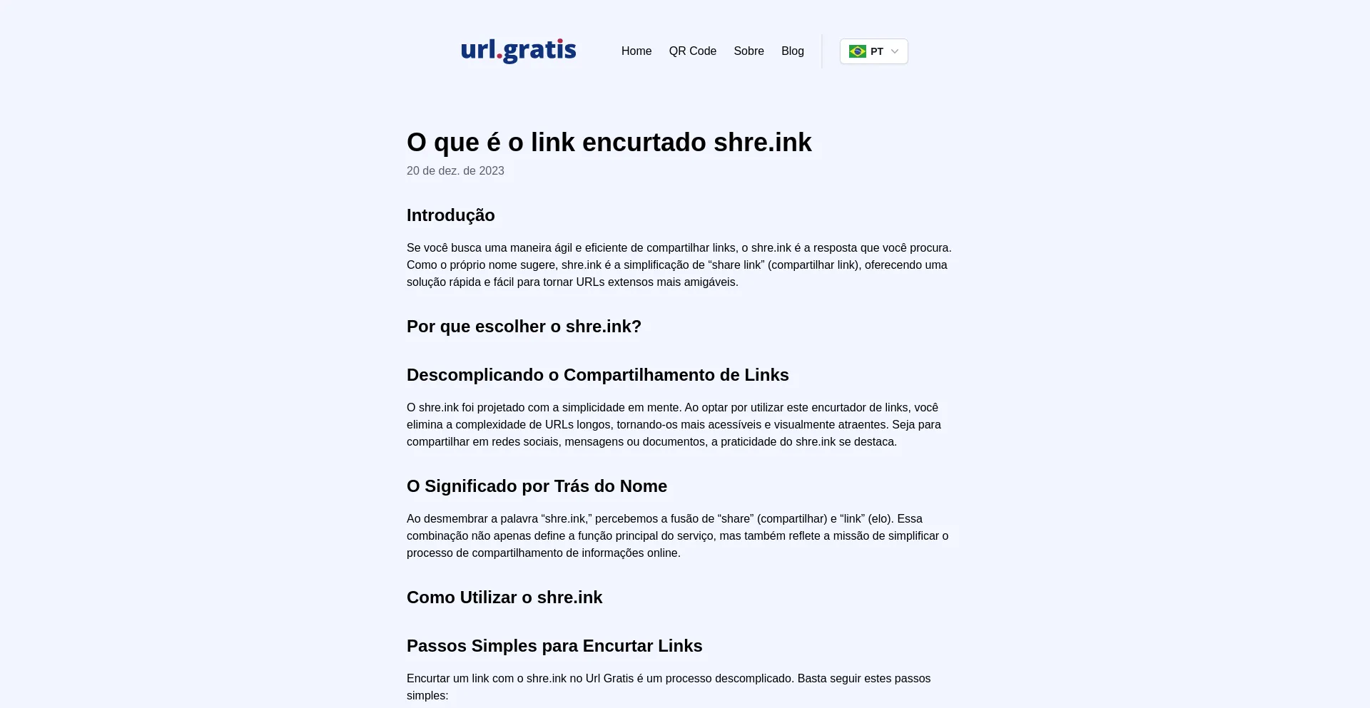 Shre.ink é Seguro e Confiável?