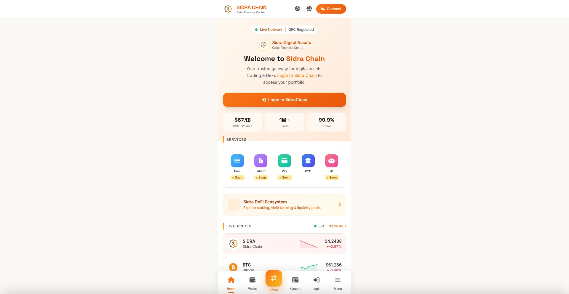 Sidrachain-exchange.com