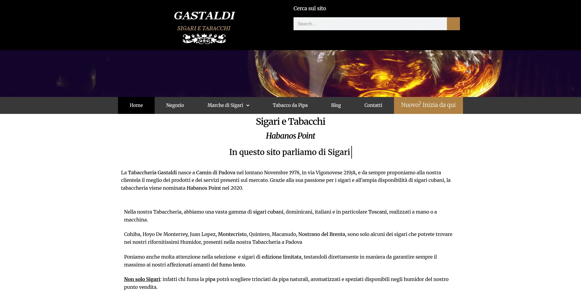 Sigarietabacchi.it Screenshot
