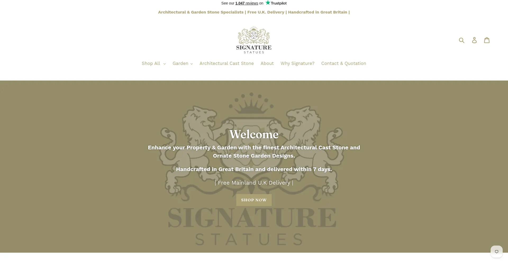 Signaturegardenstatues.com