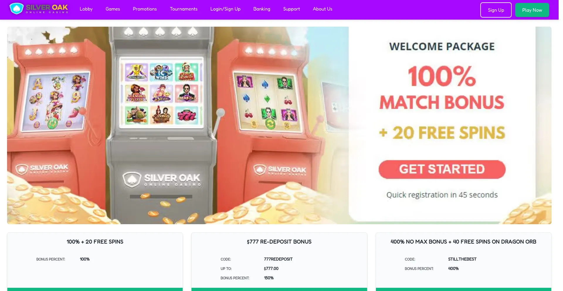 Silveroakcasinos.com