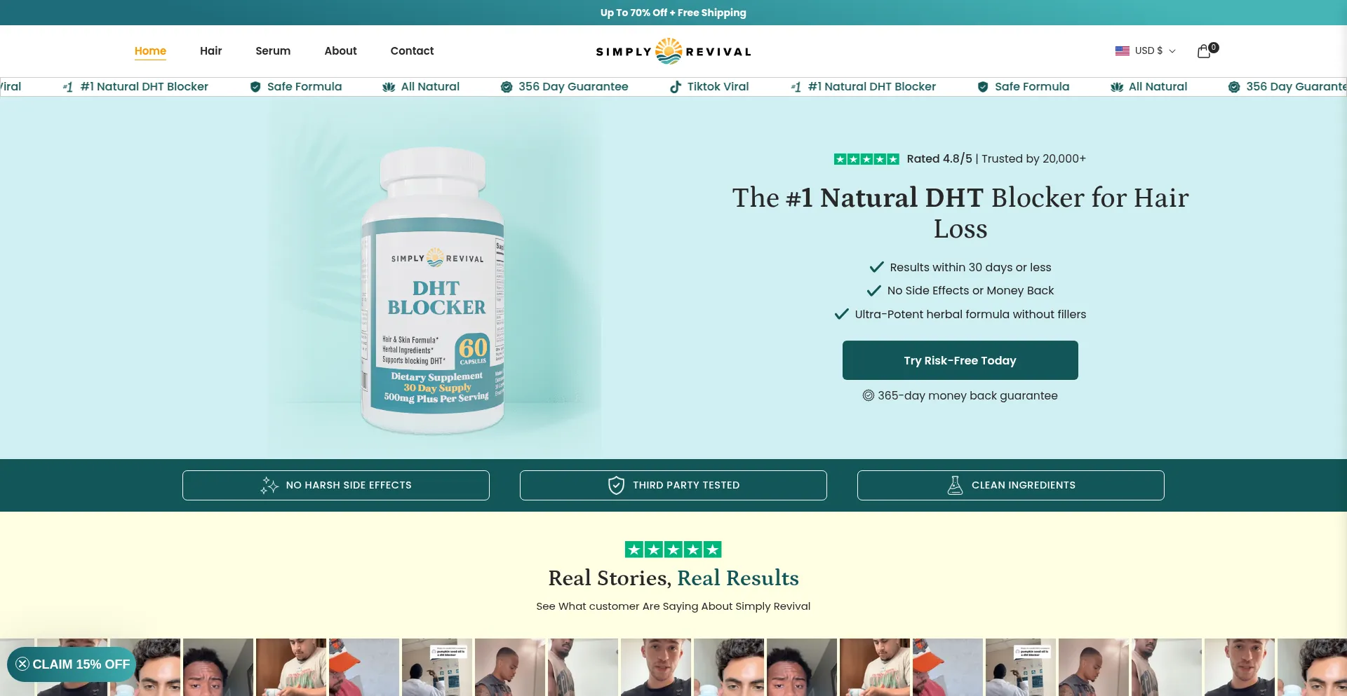 Simplyrevival.com é Seguro e Confiável?