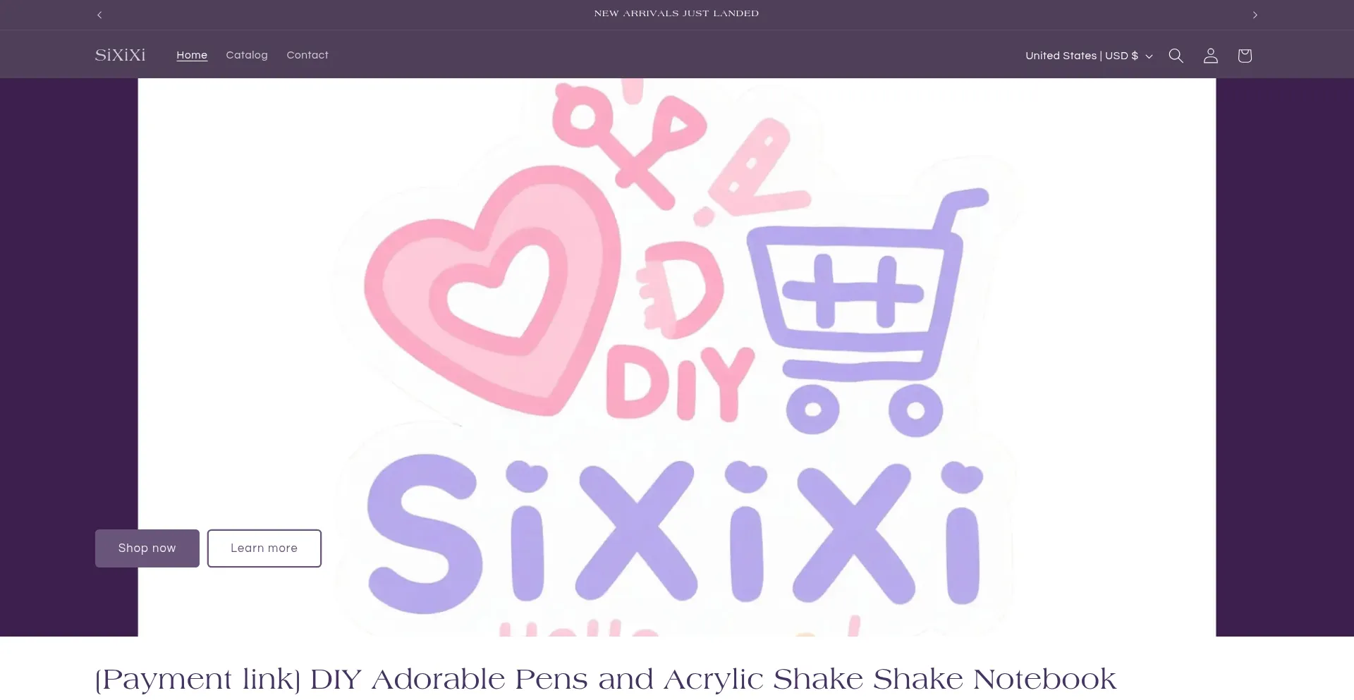 Website screenshot of Sixiglobal.com