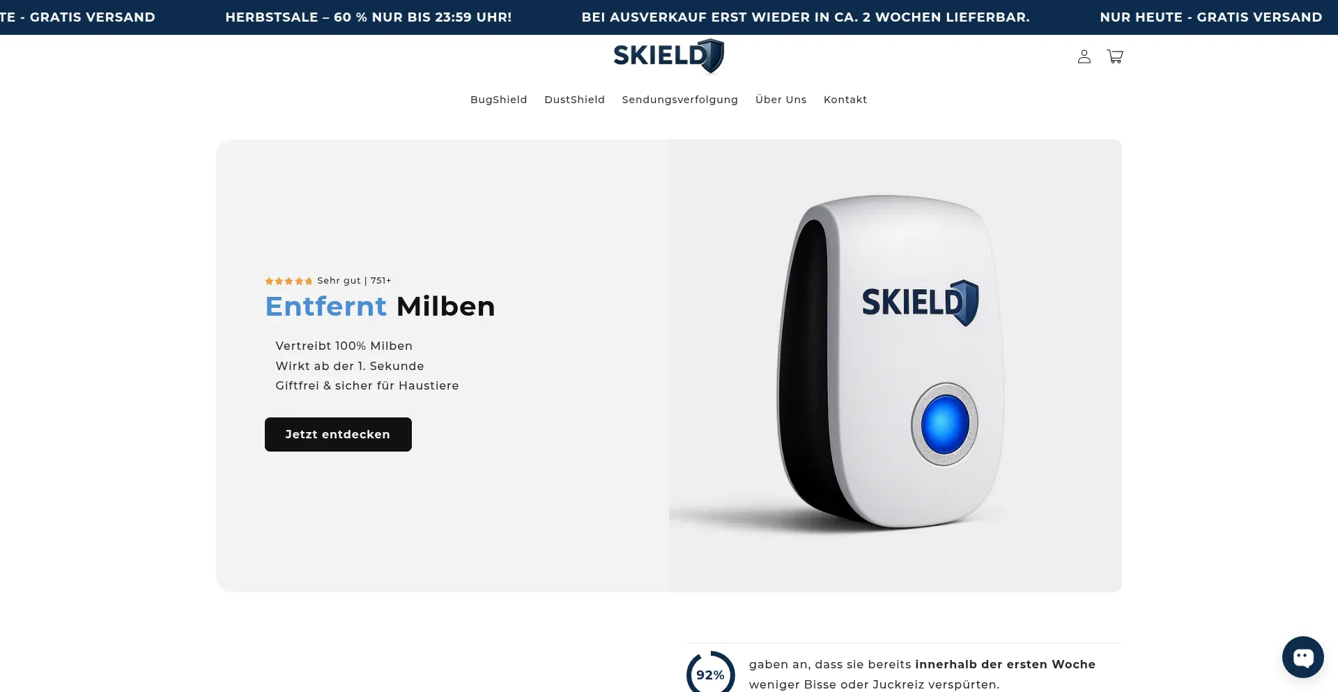 Skield.de Screenshot