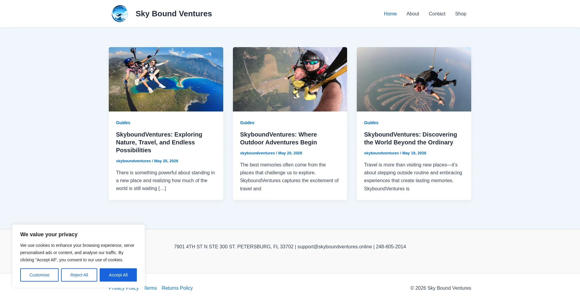 Skyboundventures.online