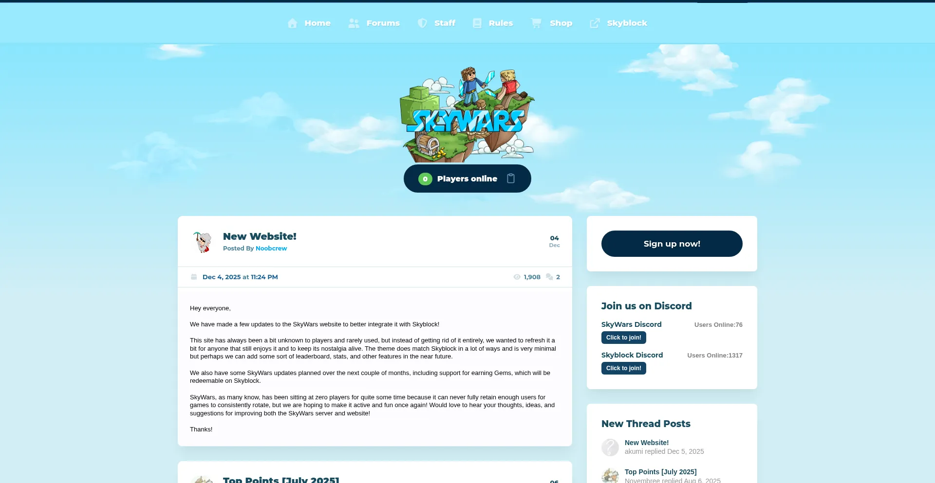 Skywars.com