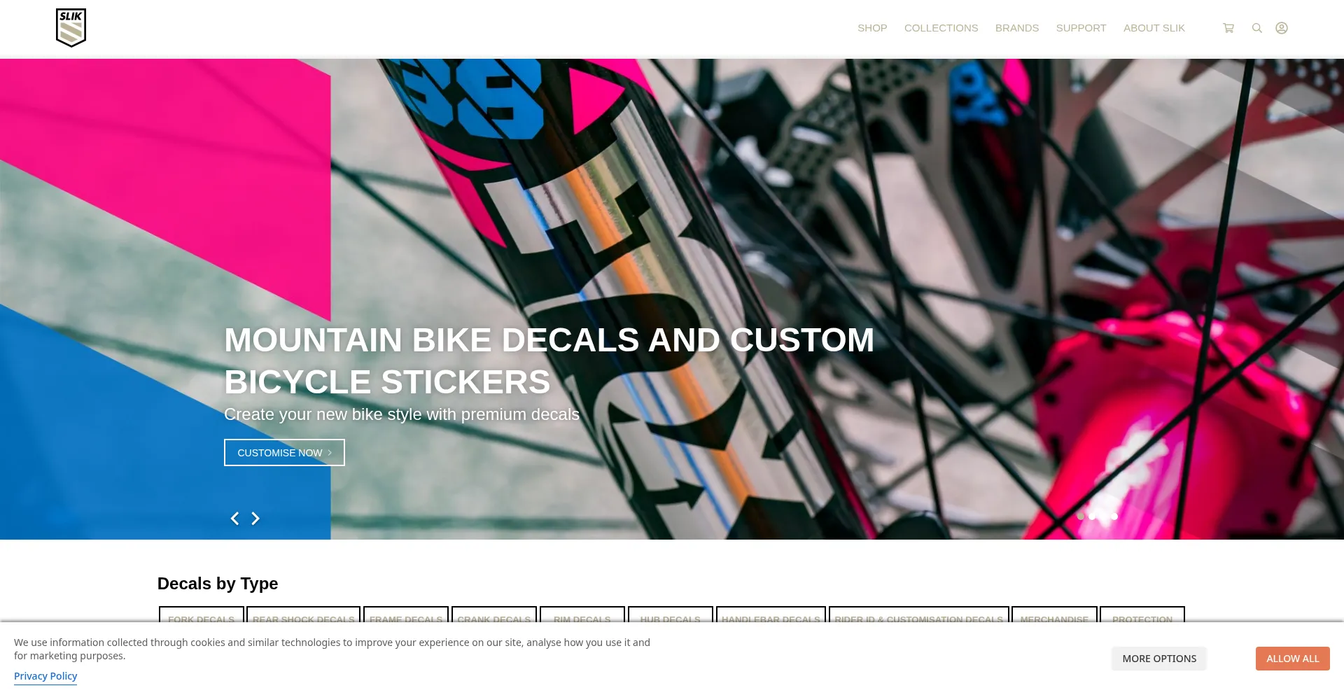 Slikgraphics.com Screenshot