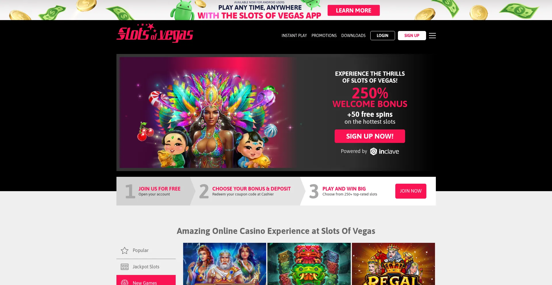 Slotsofvegas.com é Seguro e Confiável?