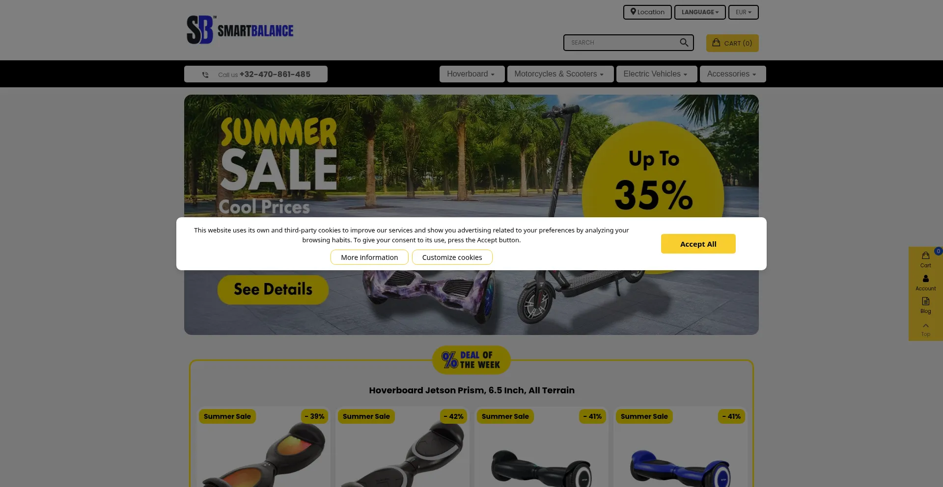 Smartbalanceshops.com é Seguro e Confiável?