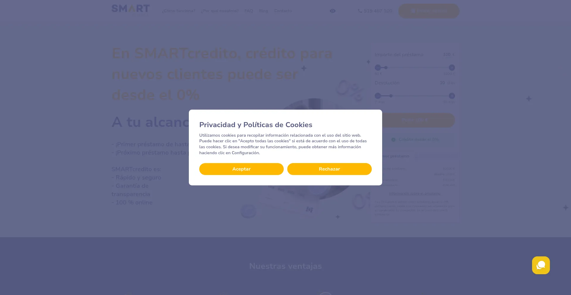 Smartcredito.es é Seguro e Confiável?