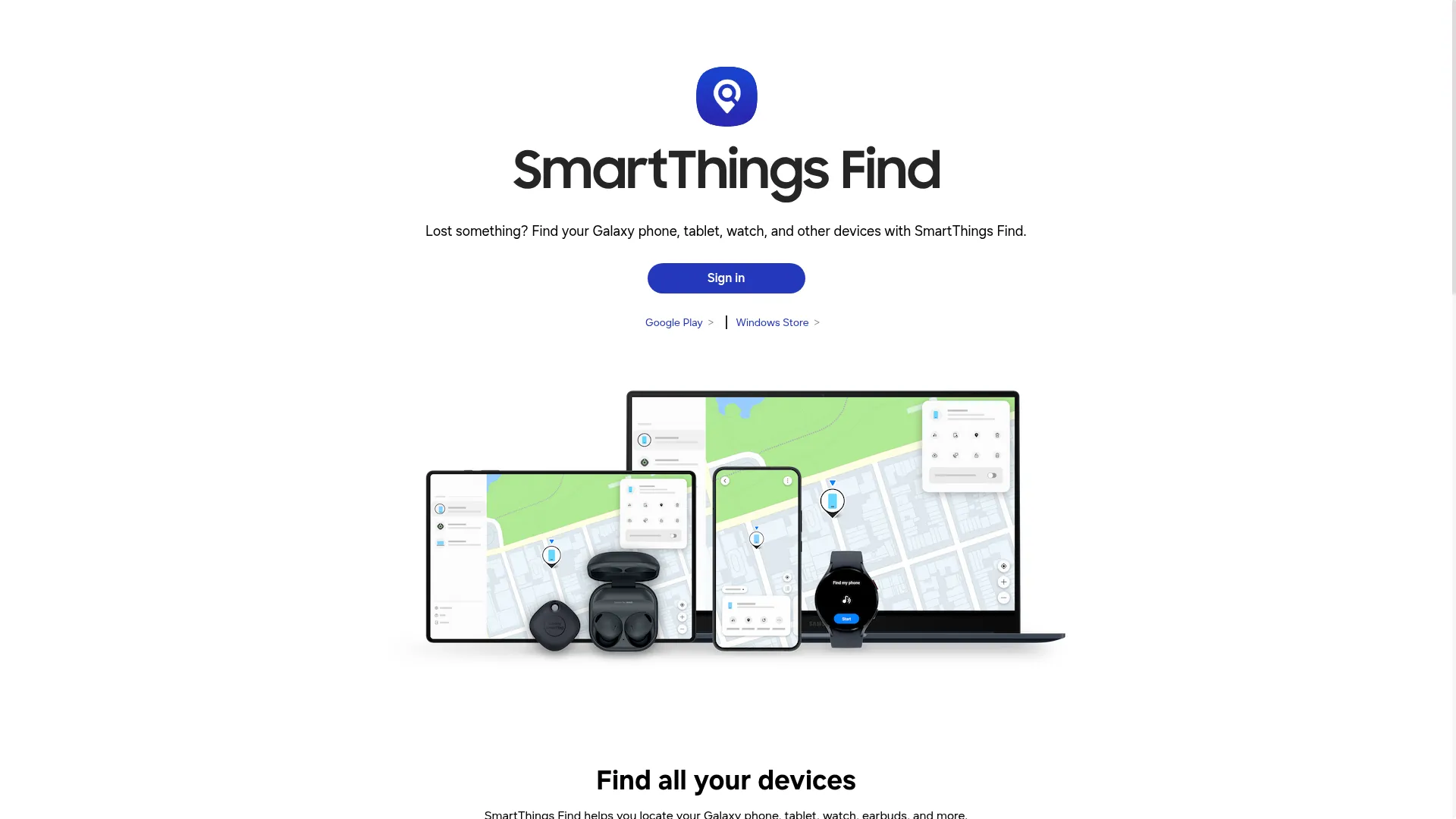 Smartthingsfind.samsung.com