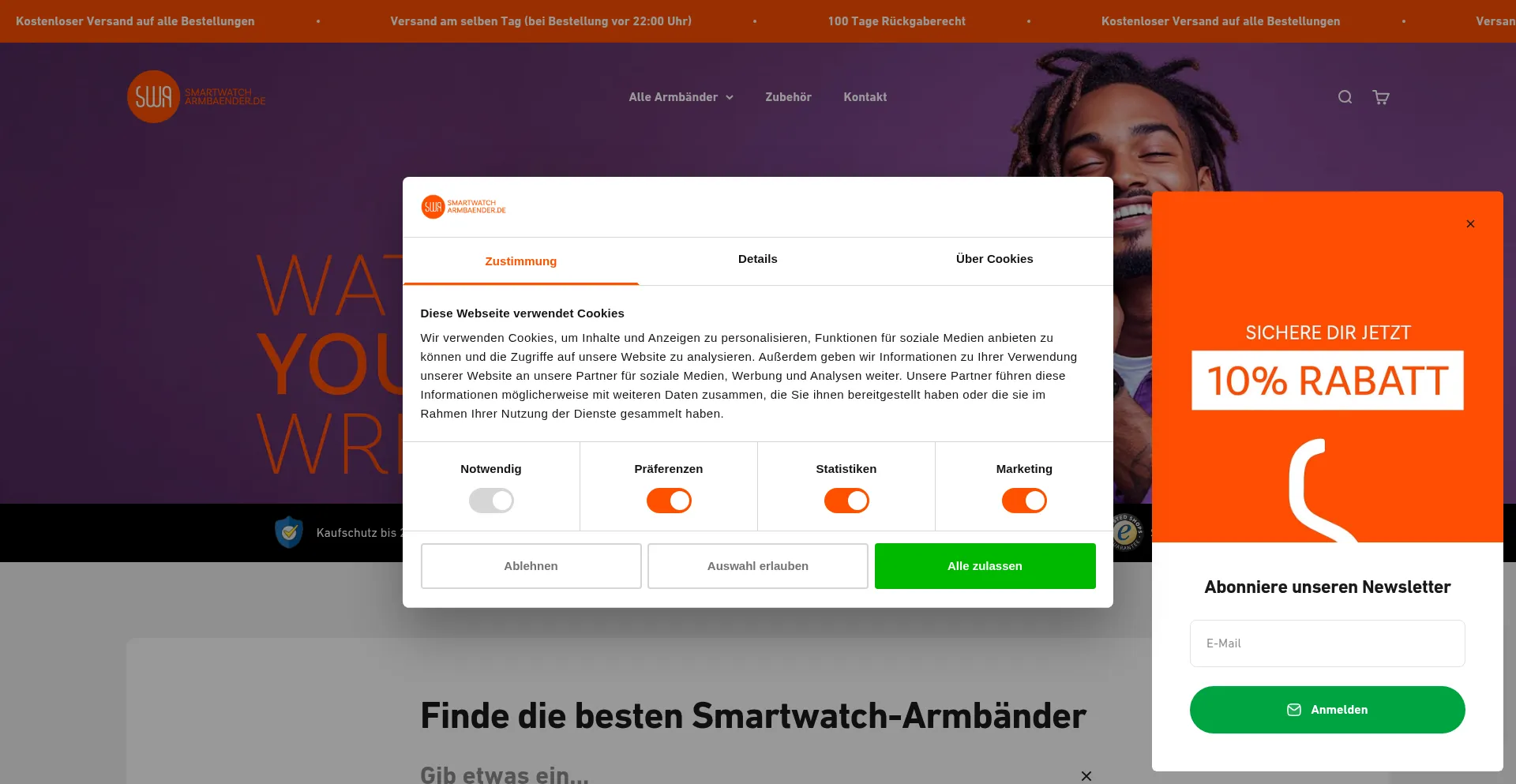 Smartwatcharmbaender.de é Seguro e Confiável?