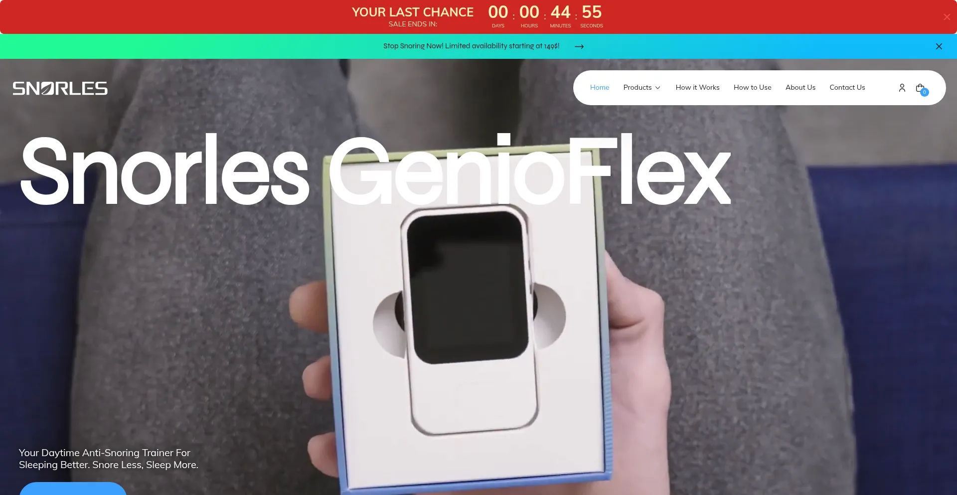 Snorles.com Screenshot