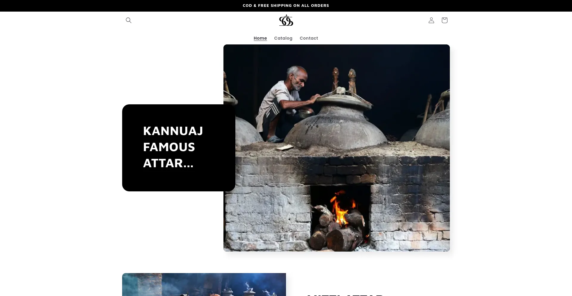 Website screenshot of Soilscent.shop